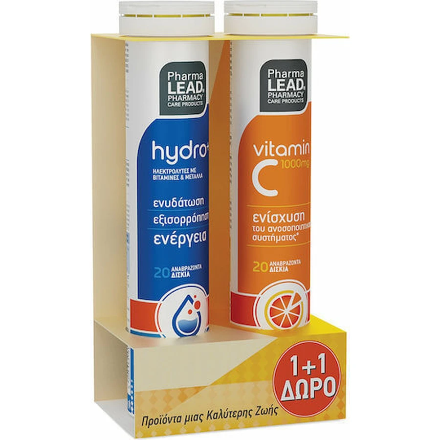 Pharmalead Hydro & Vitamin C 1000mg Immune System Strengthening Supplement 40 tabs ef Orange: цены и характеристики
