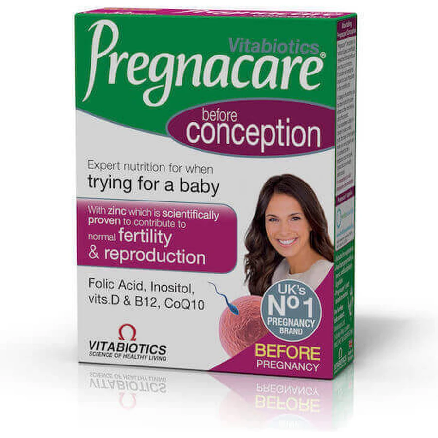 Vitabiotics Pregnacare Before Conception Pregnancy Supplement 30 caps: цены и характеристики