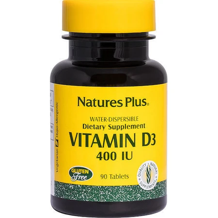 Nature's Plus Витамин D3 для поддержки иммунитета и здоровья яиц 400iu 90 таблеток: цены и характеристики