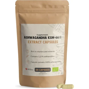 Cupplement Organic Ashwagandha KSM-66 60 капс Вишня