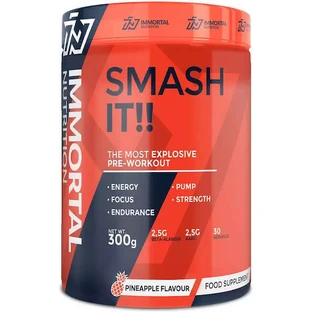 Immortal Nutrition Smash It Pre Workout Supplement 300gr Pineapple