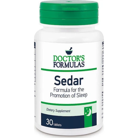 Doctor's Formulas Sedar Sleep Supplement 30 tabs: цены и характеристики