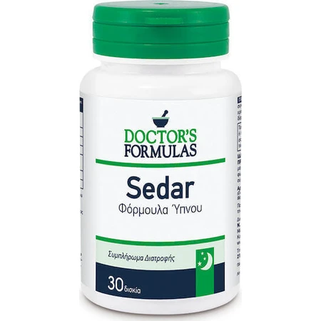 Doctor's Formulas Sedar Sleep Supplement 30 tabs: цены и характеристики