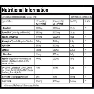 tbJp Pro Prepare Pre Workout Supplement 340gr Choose 'N' Mix