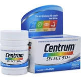 Полівітамінний комплекс Centrum Select 50+ для підтримки енергії та імунної системи 30 таблеток