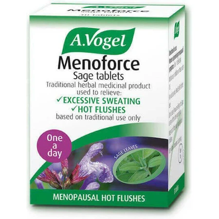 A.Vogel Menoforce Sage Sage Tablets One A Day Menopause Supplement 30 tabs: цены и характеристики
