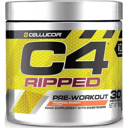 Cellucor Series C4 Ripped Предтренировочная добавка 165 гр Тропический пунш: цены и характеристики