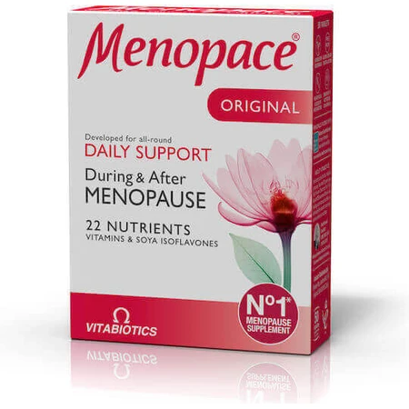 Vitabiotics Menopace Original Daily Support Menopause Supplement 30 табл.: цены и характеристики