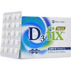 UNI-PHARMA D3 Fix Max Витамин для укрепления иммунной системы и здоровья яиц 4000iu 60 таблеток: цены и характеристики