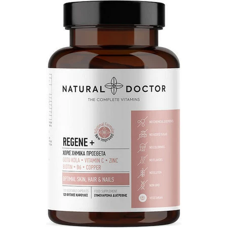 Спеціальна харчова добавка Natural Doctor Regene 120 рослинних капсул: ціни та характеристики