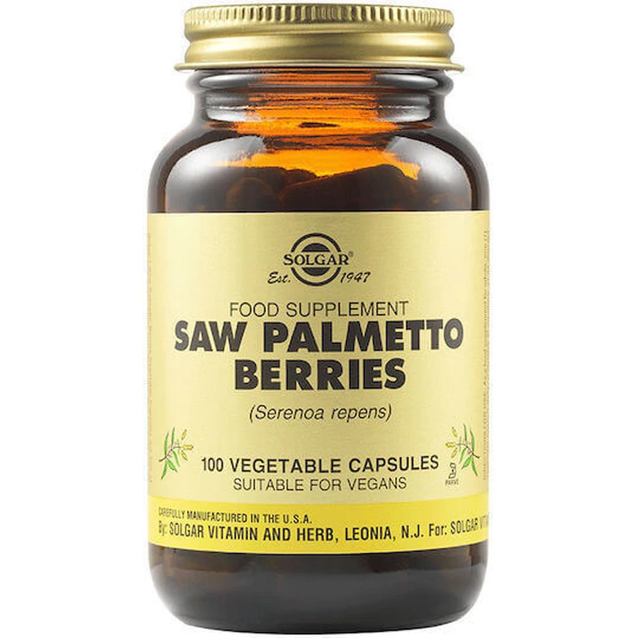 Solgar Saw Palmetto Ягоди 520 мг 100 капс.: ціни та характеристики