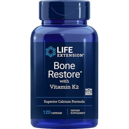 Life Extension Bone Restore* с витамином K2 Пищевая добавка Special 120 капс: цены и характеристики