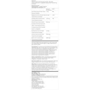 Swanson ConcenTrace Multimineral Trace Complex 60 травяных капсул