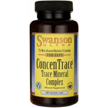 Swanson ConcenTrace Multimineral Trace Complex 60 травяных капсул: цены и характеристики