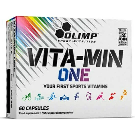 Olimp Sport Nutrition Vita-Min One Мультивітамін для підтримки енергії, імунітету та нервової системи 60 капс.: ціни та характеристики