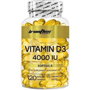 Ironflex Nutrition Витамин D3 для поддержки иммунитета и здоровья яиц 4000iu 120 софтгелей