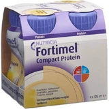 Nutricia Fortimel Фортимель Компакт Протеин Специальная пищевая добавка 4 х 31 мл Ваниль