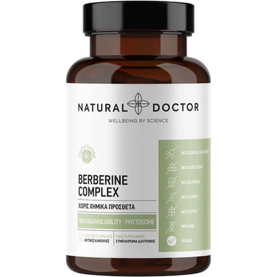 Натуральний комплекс берберину Natural Doctor 500 мг 60 капс.: ціни та характеристики