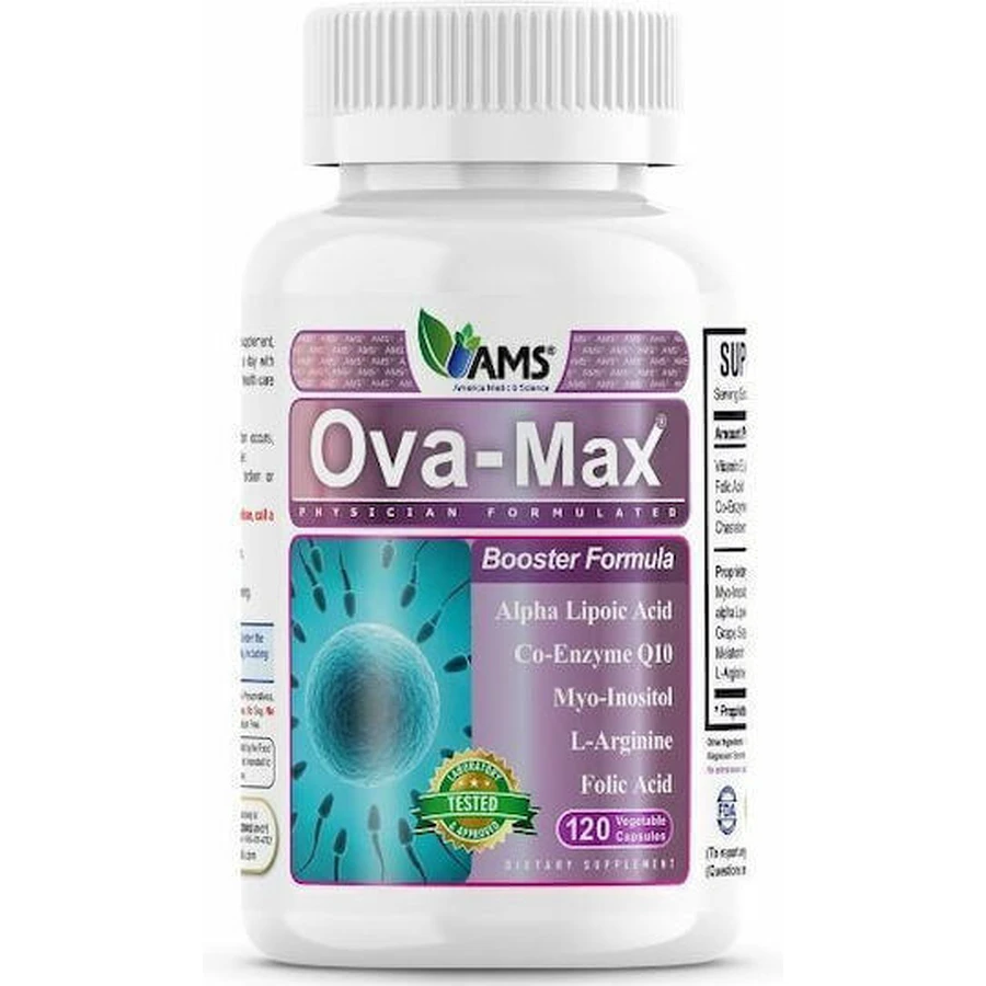 AMS Ova-Max Sleep Supplement 120 растительных капсул: цены и характеристики