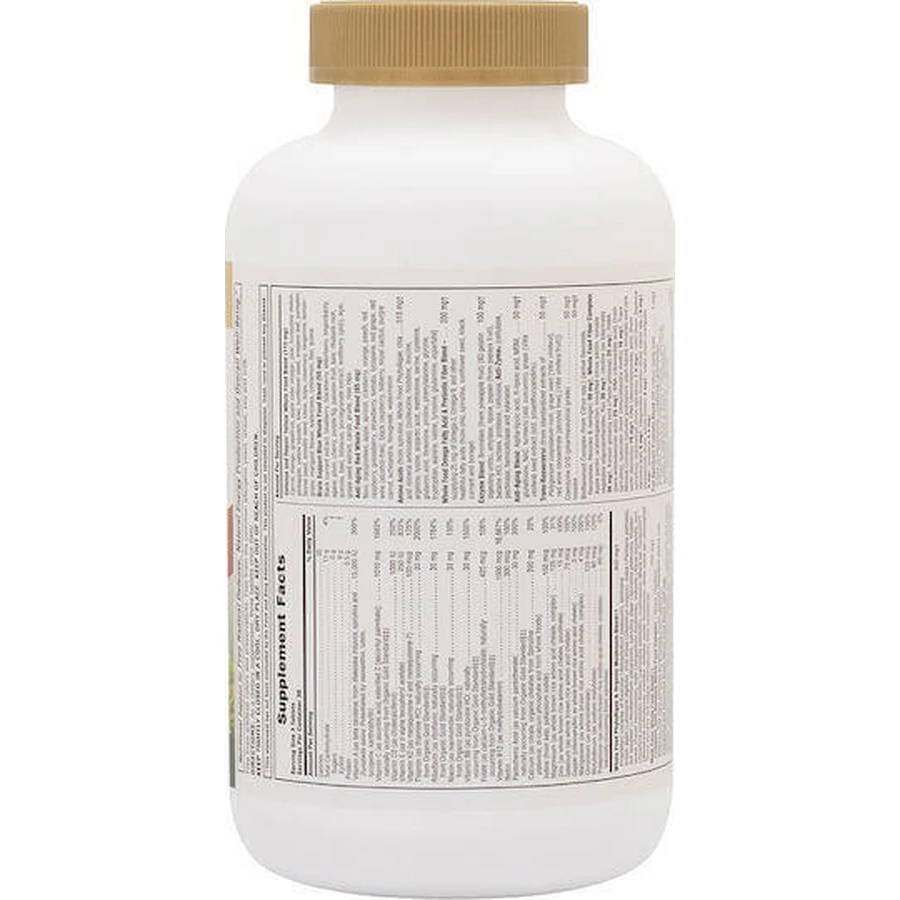 Nature's Plus Source Life Золотий мультивітамін для енергії, зміцнення імунної системи та здоров'я птахів Тропічні фрукти 90 таблеток 90 жувальних таблеток: ціни та характеристики