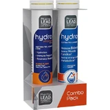 Pharmalead Promo Pack Hydro, Vit. C 1000 мг, Vit. D, цинк Полівітаміни для зміцнення імунітету, шкіри та антиоксидантної дії 1000мг Помаранчеві 2 х 10 шипучих таблеток