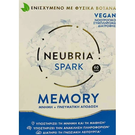 Neubria Spark Memory Supplement Supplement Weight Loss Supplement 60 caps: цены и характеристики