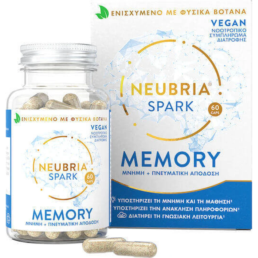 Neubria Spark Memory Supplement Supplement Weight Loss Supplement 60 caps: цены и характеристики