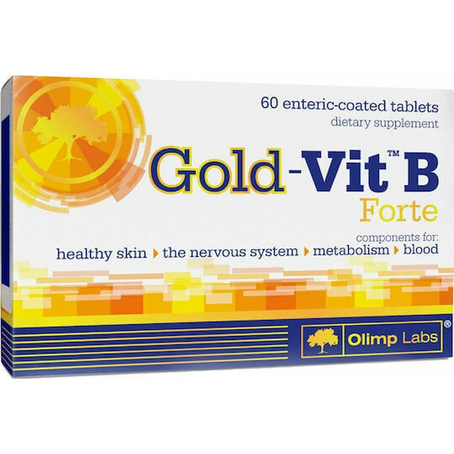 Olimp Sport Nutrition Gold-Vit B Forte Витамины для кожи и нервной системы 60 таблеток: цены и характеристики