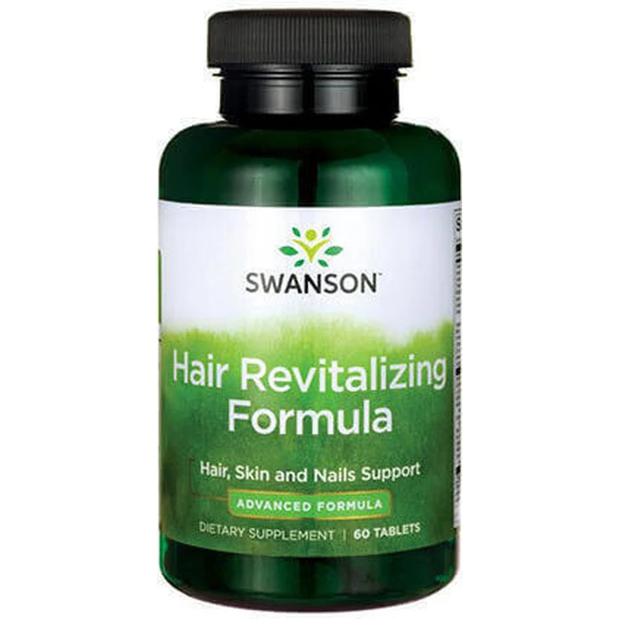 Спеціальна харчова добавка Swanson Hair Revitalizing Formula 60 таб.: ціни та характеристики