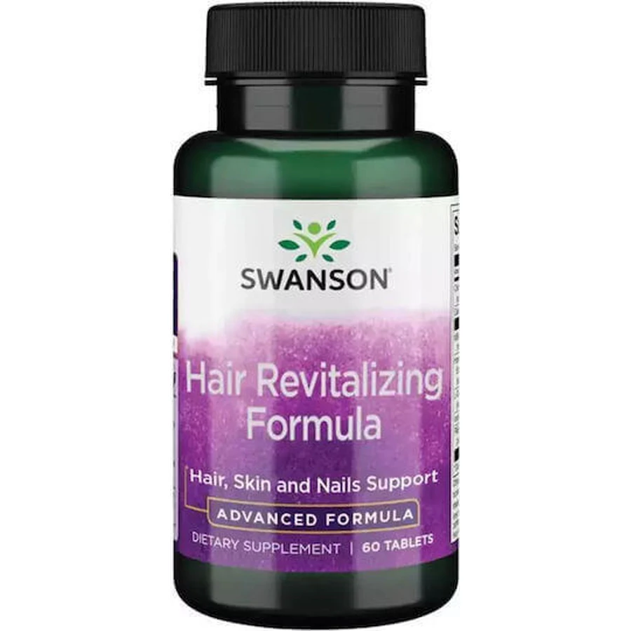 Спеціальна харчова добавка Swanson Hair Revitalizing Formula 60 таб.: ціни та характеристики