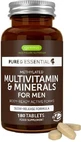 iGennus Multivitamin & Minerals Полівітамінний комплекс для енергії та нервової системи 180 таблеток