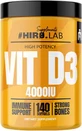 Hiro.Lab Вітамін D3 для зміцнення імунної системи та здоров'я я яєць 4000iu 140 м'яких гелів