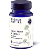 Higher Nature Лев'яча грива та гінкго 30 рослинних капсул