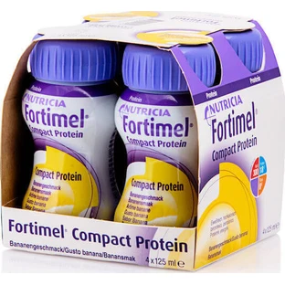 Nutricia Fortimel Compact Специальная пищевая добавка 4 х 31 мл Банан