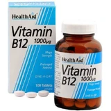 Health Aid B12 100 Tabs Витамин для здоровья нервной системы 1000 мкг 100 таблеток