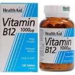 Health Aid B12 100 таблеток Вітамін для здоров'я нервової системи 1000мкг 100 таблеток: ціни та характеристики
