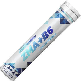 AllNutrition ZMA + B6 20 шипучих таблеток со вкусом лимона
