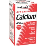 Health Aid Strong Calcium 600mg 60 жевательных таблеток