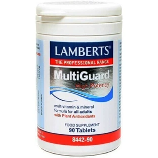 Мультивітамінний комплекс Lamberts Multi-Guard для енергії, зміцнення імунітету та здоров'я птиці 90 таблеток