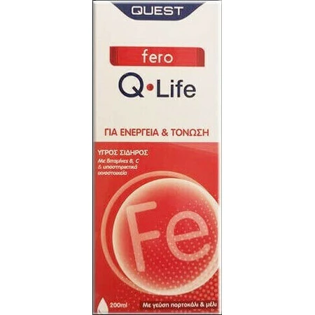 Quest Fero Q Life 200 мл Апельсиновый мед: цены и характеристики
