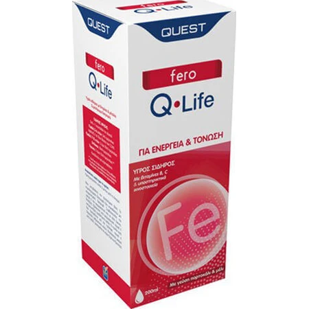Quest Fero Q Life 200 мл Апельсиновый мед: цены и характеристики