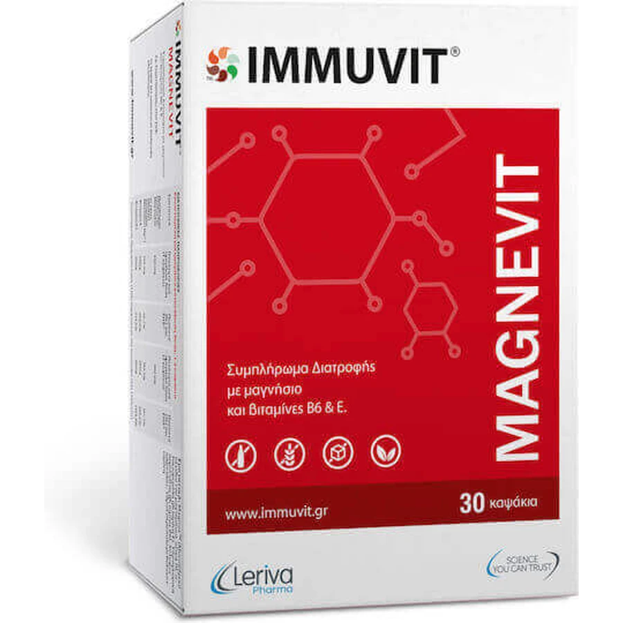Leriva Pharma Magnevit Anti Leg Cramps 30 капсул: цены и характеристики