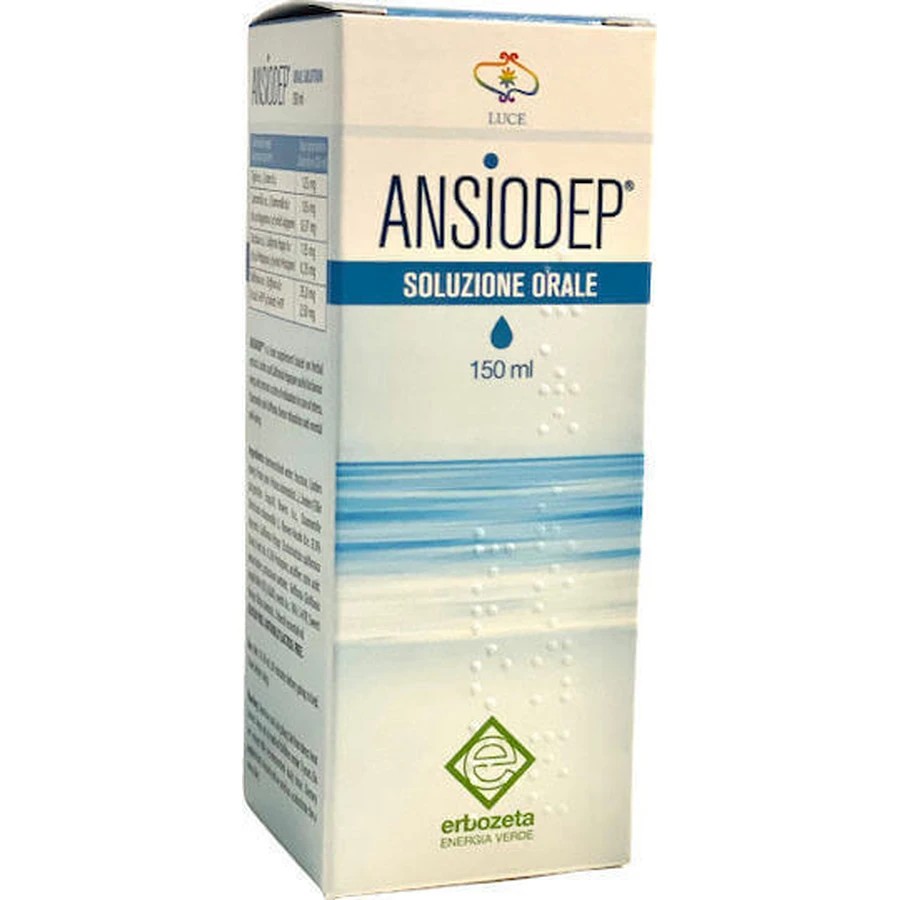 Erbozeta Ansiodep Oral Solution Anxiety Supplement 150ml: цены и характеристики