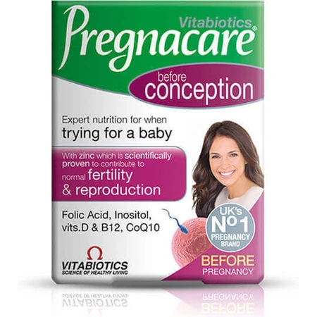 Vitabiotics Pregnacare Before Conception Pregnancy Supplement 30 tabs: цены и характеристики