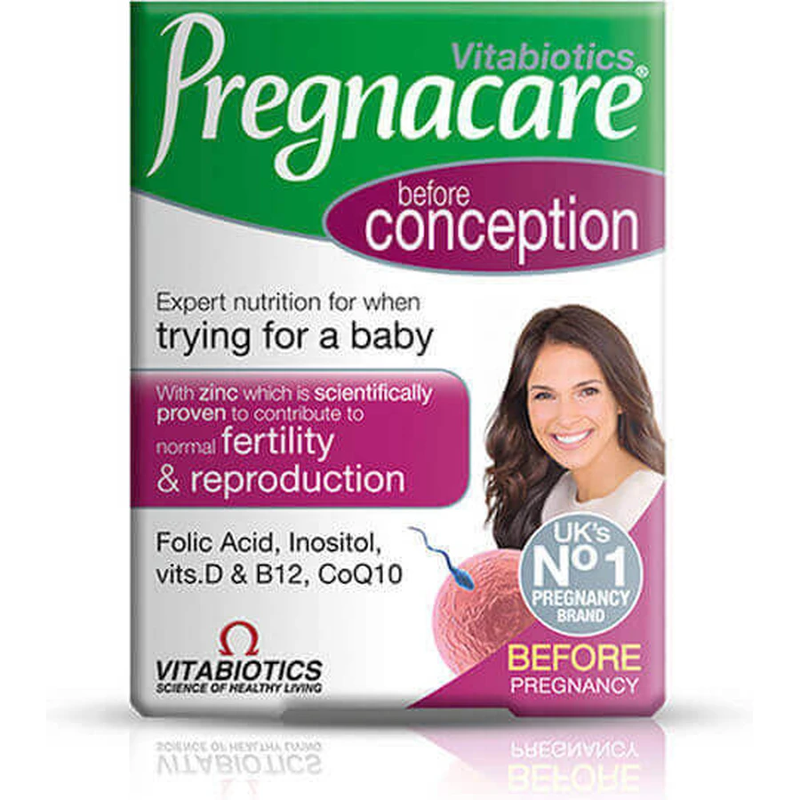 Vitabiotics Pregnacare Before Conception Pregnancy Supplement 30 tabs: цены и характеристики