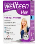 Vitabiotics Wellteen Her Мультивітамін для підвищення енергії та імунітету 30 таблеток: ціни та характеристики
