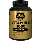 Gold Nutrition Вітамін С Вітамін для підтримки імунітету, шкіри та антиоксидантної дії 1000 мг 60 таблеток