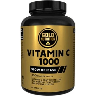 Gold Nutrition Витамин C для поддержки иммунитета, кожи и антиоксидантного действия 1000 мг 60 таблеток