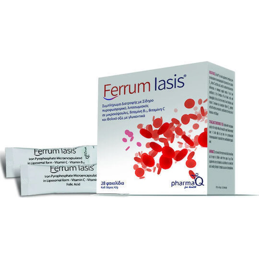 PharmaQ Ferrum Iasis Iasis Iron 28 пакетиков: цены и характеристики