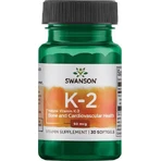 Swanson K-2 Витамин для здоровья птиц 50 мкг 30 мягких таблеток: цены и характеристики